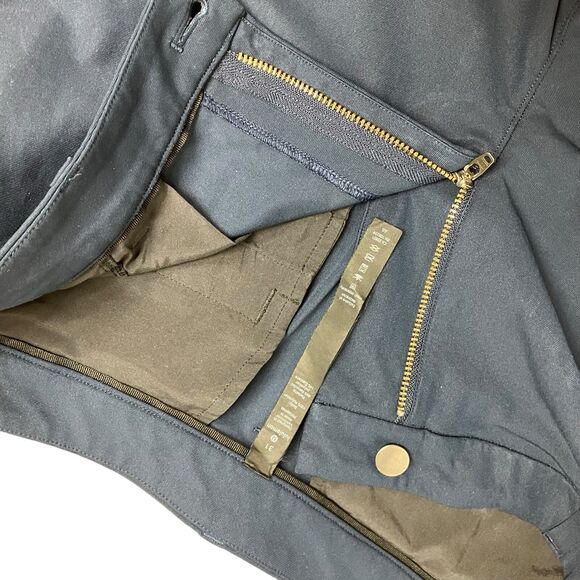 Lululemon Shorts Men 31 Blue Commission Relaxed Warpstreme ABC Chino *READ* - Picture 3 of 6